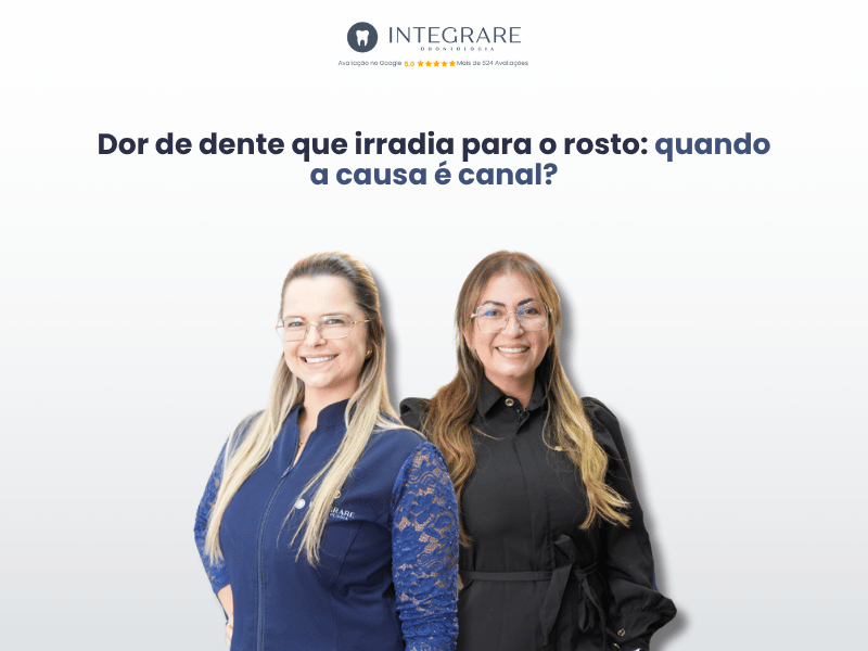 Dor de dente que irradia para o rosto: quando a causa é canal?